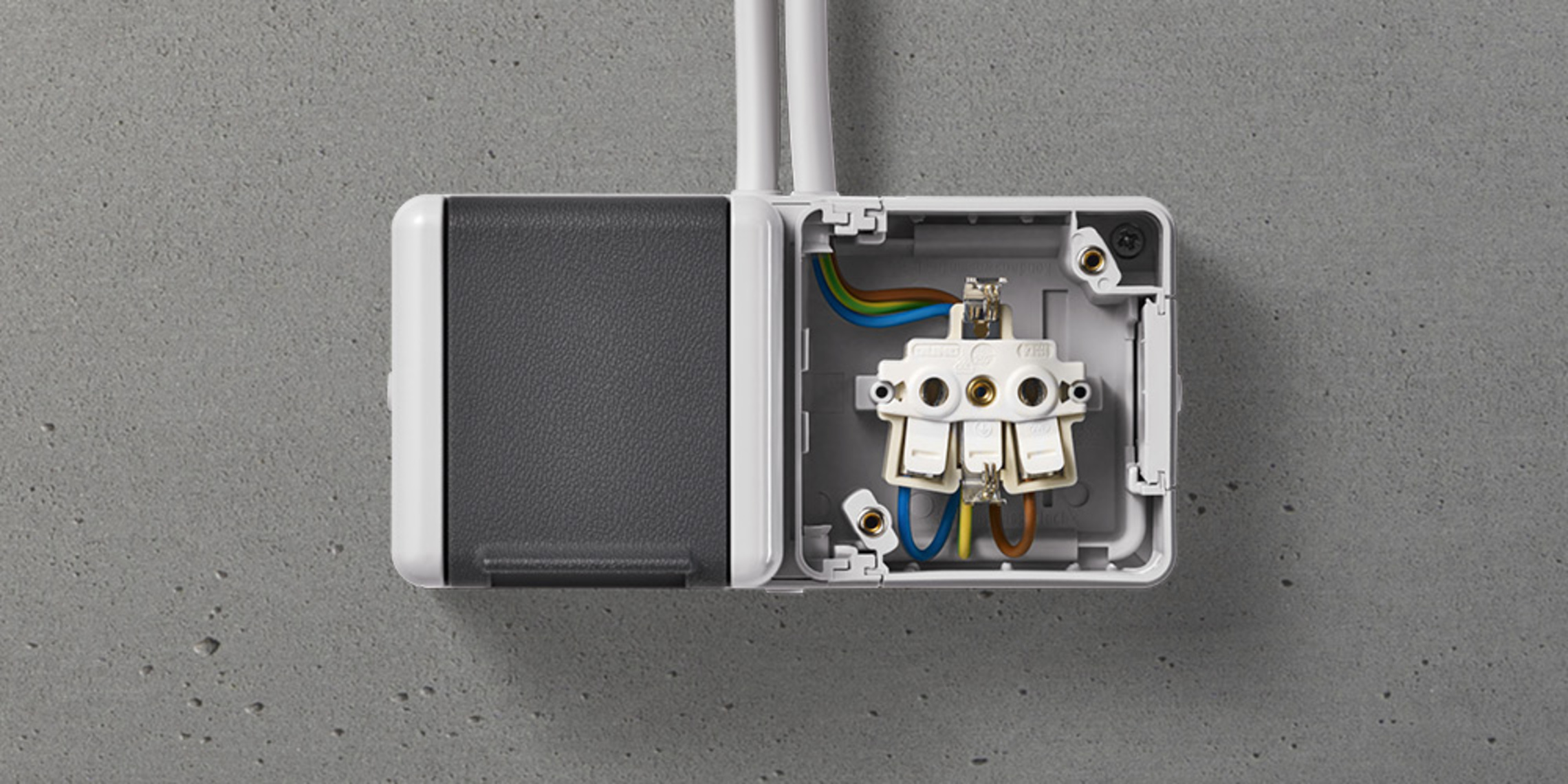 Doppelsteckdose mit Trennsteg bei AC Elektro GbR in Billigheim-Ingenheim